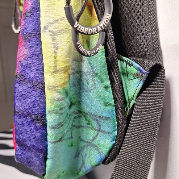 Vibedration Hydration Backpack w/o bladder - Rainbow Tie Dye main image 7